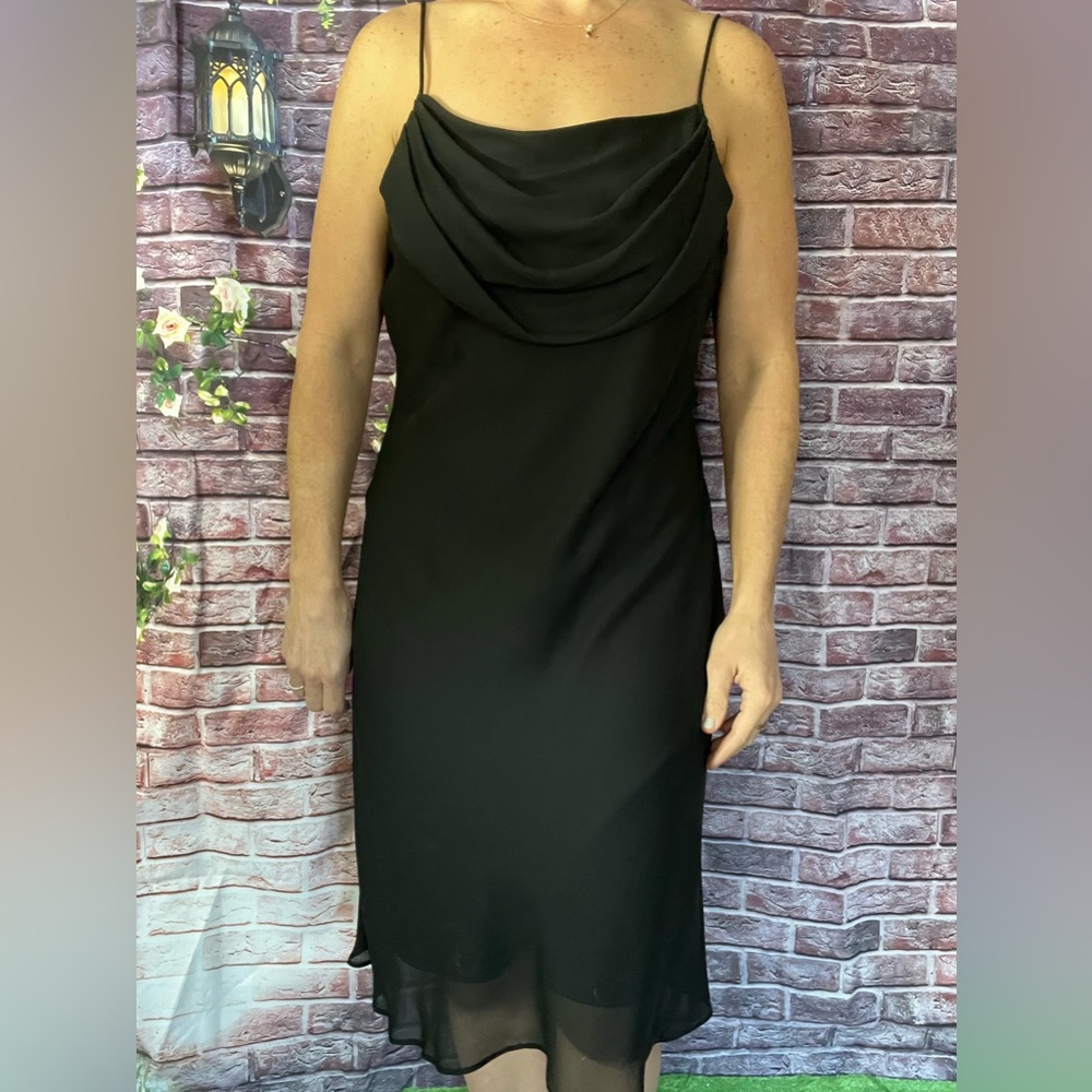 Jump Drape-Front Dress